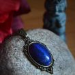 Lapis Lazuli Medalion vintage