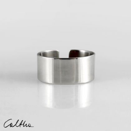 Gładki - srebrny pierścionek, Caltha, pierścionki