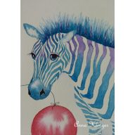 ZEBRA BLUE