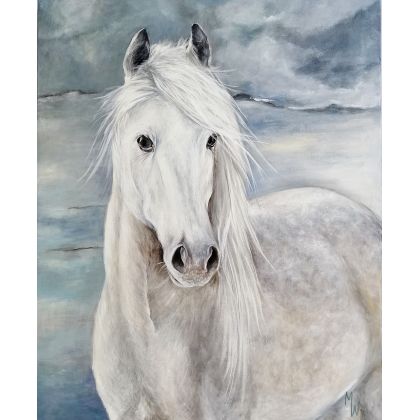 Koń, Magdalena Weber , obrazy olejne