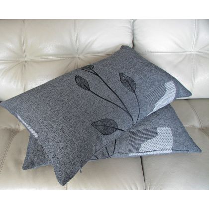Dekoracyjne poszewki na poduszki zestaw., Alba Design, upcycling design