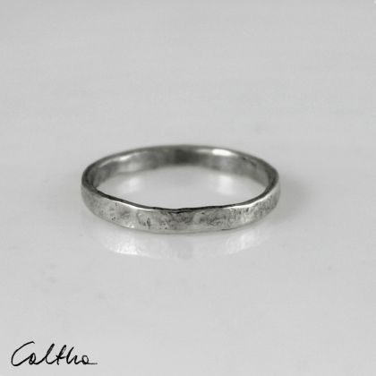 Srebrny pierścionek rozm.12, Caltha, pierścionki