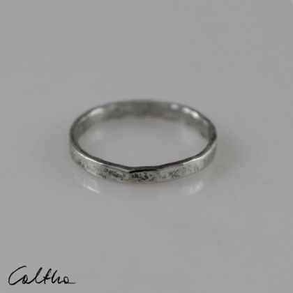 Caltha - pierścionki - Srebrny pierścionek rozm.12 foto #1