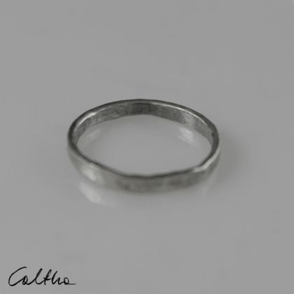 Caltha - pierścionki - Srebrny pierścionek rozm.12 foto #2