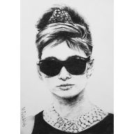 AUDREY HEPBURN, A4