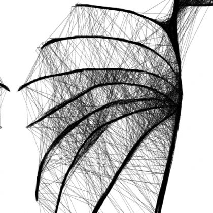 Maja Gajewska - grafika tech. mieszana - grafika 70 - anioły foto #2
