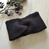 OPASKA TURBAN CZARNA