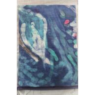 notatnik pamiętnik batik farbowany eko