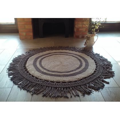 Dywan Camila 120 cm, Danuta Zgoł, na podłogę