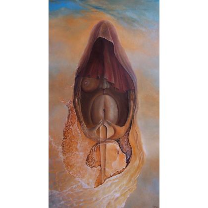 Unborn, Jacek Krupa, obrazy olejne