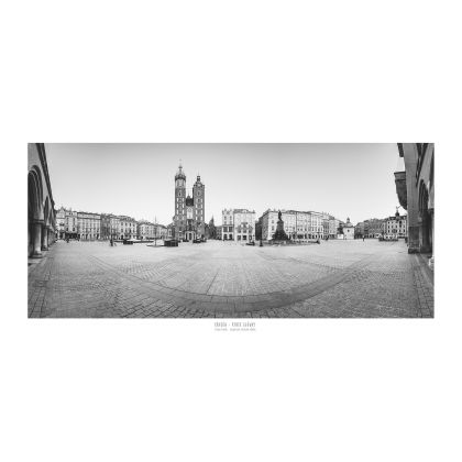 Agnieszka Potocka-Makoś - fotografia artystyczna - Plakat panorama- Kraków Rynek 1-100x50 foto #1