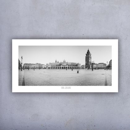 Plakat panorama- Kraków Rynek 2-100x50, Agnieszka Potocka-Makoś, fotografia artystyczna