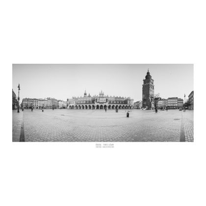 Agnieszka Potocka-Makoś - fotografia artystyczna - Plakat panorama- Kraków Rynek 2-100x50 foto #1