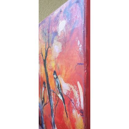 Ewa Mościszko - obrazy akryl - sunset love foto #3