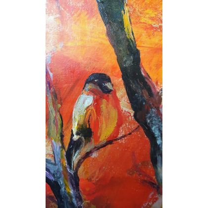 Ewa Mościszko - obrazy akryl - sunset love foto #4