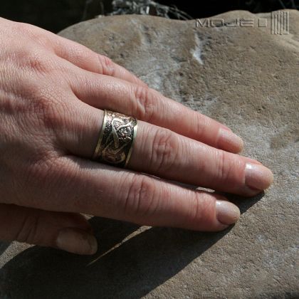 Moje MW - pierścionki - Mosiężne zaploty foto #2
