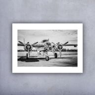 Plakat 50x70 cm - Samolot