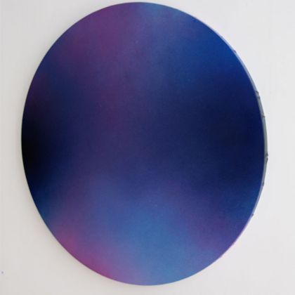 Jessica Popko - obrazy akryl - obraz abstrakcyjny chmurki VI foto #1
