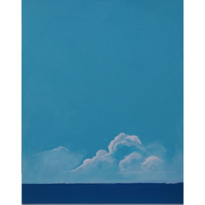 blue.cloud, Paula Pasik, obrazy akryl