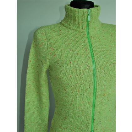 halo-pracownia - swetry - limonkowy sweterek foto #2