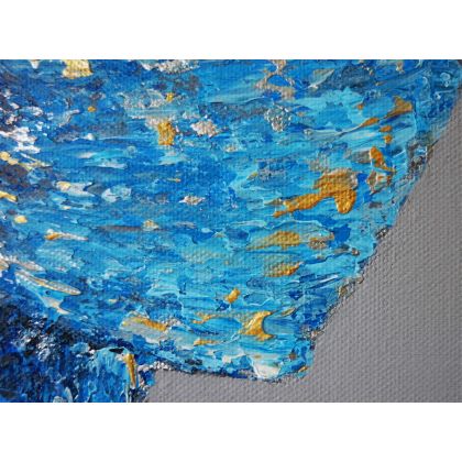 Anna Harasim - obrazy akryl - Głębia autoportret foto #1