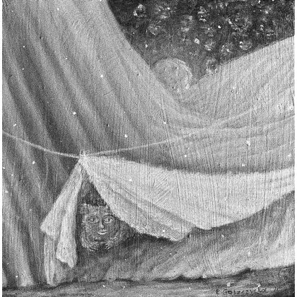 Elżbieta Goszczycka - obrazy olejne - Dobranoc foto #4