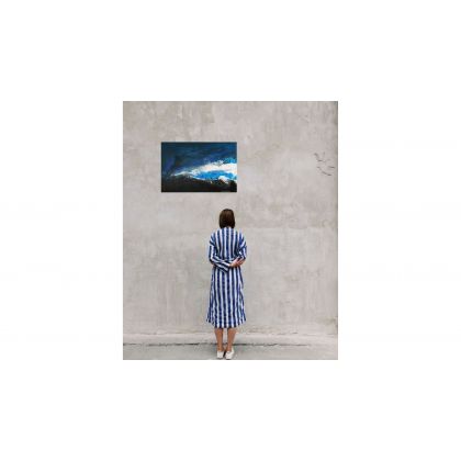 Joanna Bilska - obrazy akryl - Sztorm II 60 x 90 cm foto #3