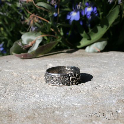 Moje MW - pierścionki - Kwiatek na dwa sposoby foto #3