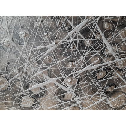 Krystyna Ciećwierska - obrazy akryl - w sieci labiryntu foto #3