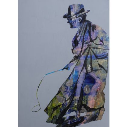 Torcik Marcello M. akryl, 35 x 50 cm, Paweł Dąbrowski, obrazy akryl