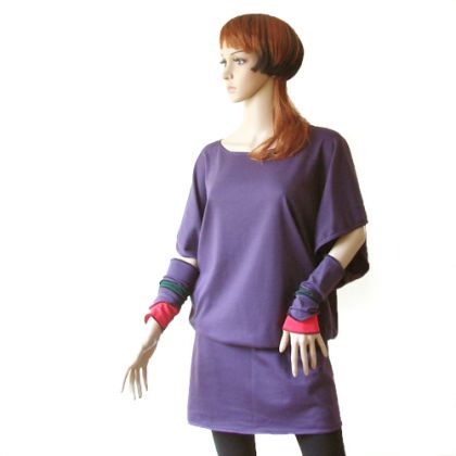 halo-pracownia - mitenki i rękawiczki - getry patchwork foto #1