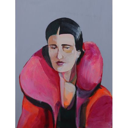 Rita, akryl, 30 x 40 cm, Paweł Dąbrowski, obrazy akryl