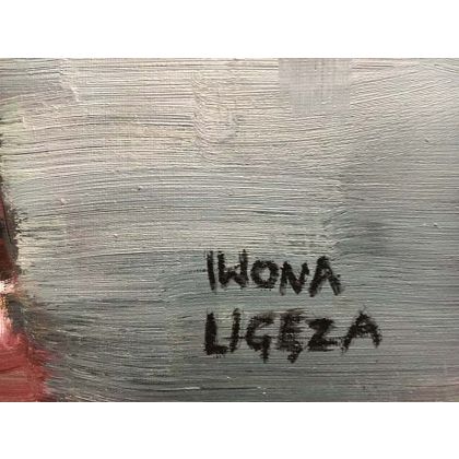 Iwona Ligęza - obrazy olejne - Dziewczynka foto #3