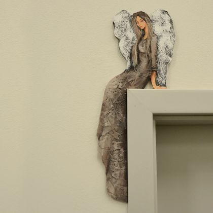 Odpoczynek Anioła..., Anawa-art, obrazy tech. mieszana