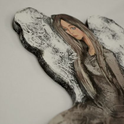 Anawa-art - obrazy tech. mieszana - Odpoczynek Anioła... foto #1