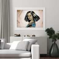 Helen - rysunek pastelami