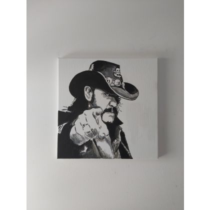 Lemmy Kilmister, Sylwia Klimczak, obrazy akryl