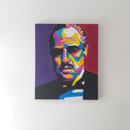 Vito Corleone, Sylwia Klimczak, obrazy akryl