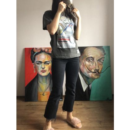 Katarzyna Stanisławek - olej + akryl - Obraz olejny 100x70 Salvador Dali foto #3