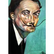 Obraz olejny 100x70 Salvador Dali