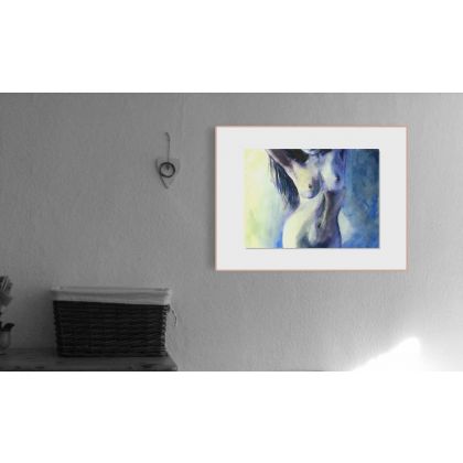 Joanna Magdalena - obrazy akwarela - Mowa ciała foto #1