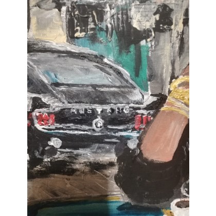 Wojciech Adalberto - obrazy akryl - ESPRESSO 80 x100 cm foto #1