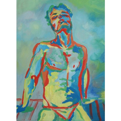 Adonis, Marlena Kuć, obrazy olejne
