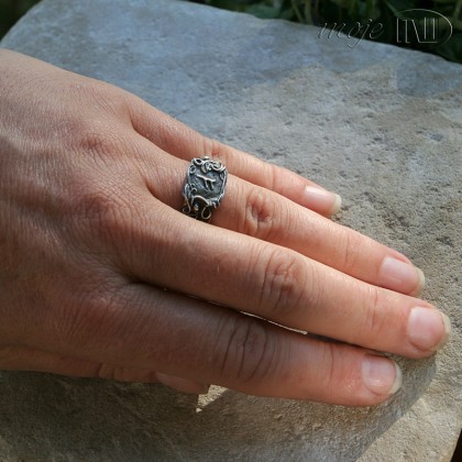 Moje MW - pierścionki - Fehu w esach-floresach foto #4
