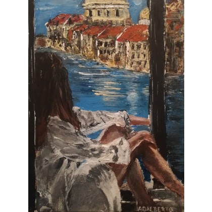 LONELINESS, Wojciech Adalberto, obrazy akryl
