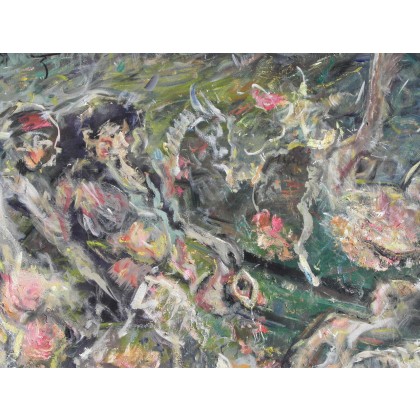 Eryk Maler - obrazy olejne - Chłód Nocy, wg Rubensa, 120x80 cm foto #2