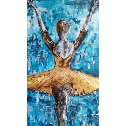 70/120 cm MOMENT, Wojciech Adalberto, obrazy akryl