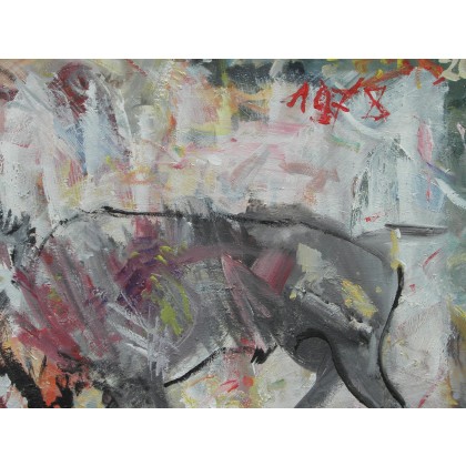 Eryk Maler - obrazy olejne - Korrida, 70x100, 2021 foto #3