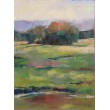 Pejzaż-praca wykonana pastelami