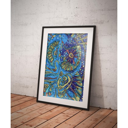 4mara - Grafika cyfrowa - Plakat – Kwiatowy nastrój foto #1